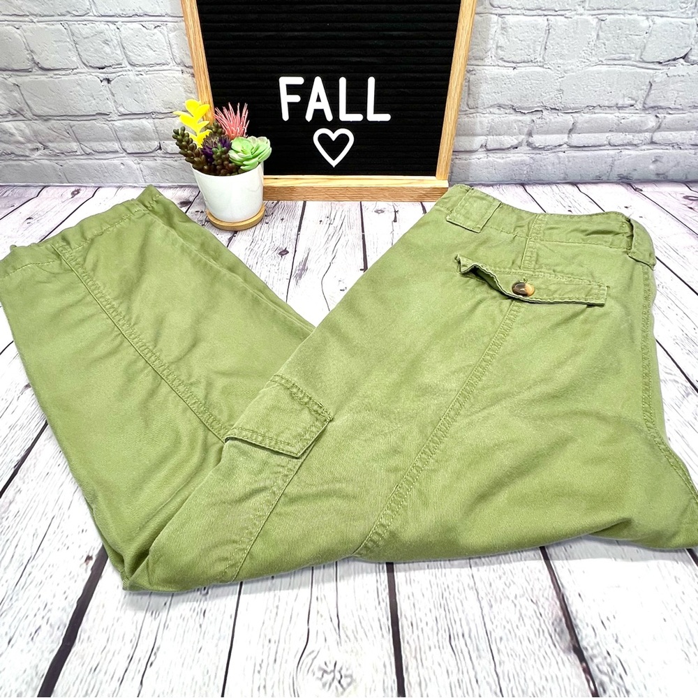 DIP Women’s Cargo, Drawstring Button/Zip Pants - Picture 4 of 9